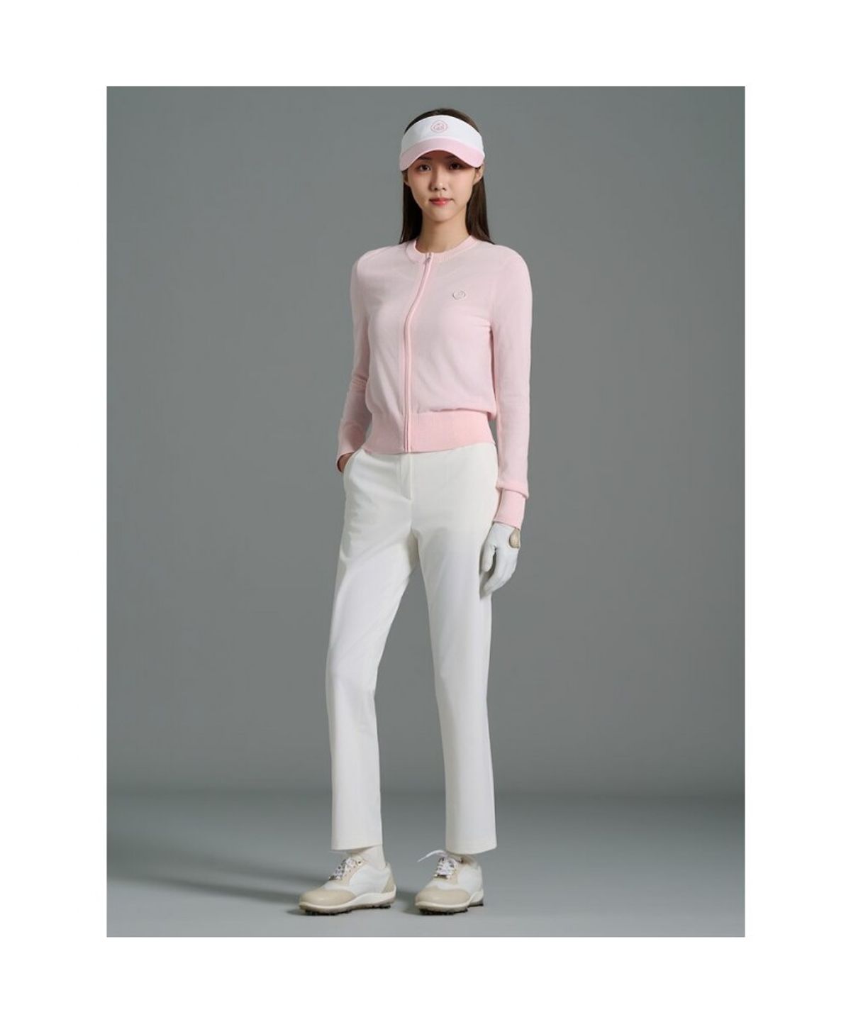 빈폴골프(BEANPOLE GOLF) 여성 해리티지 스트레이트 팬츠 - 아이보리