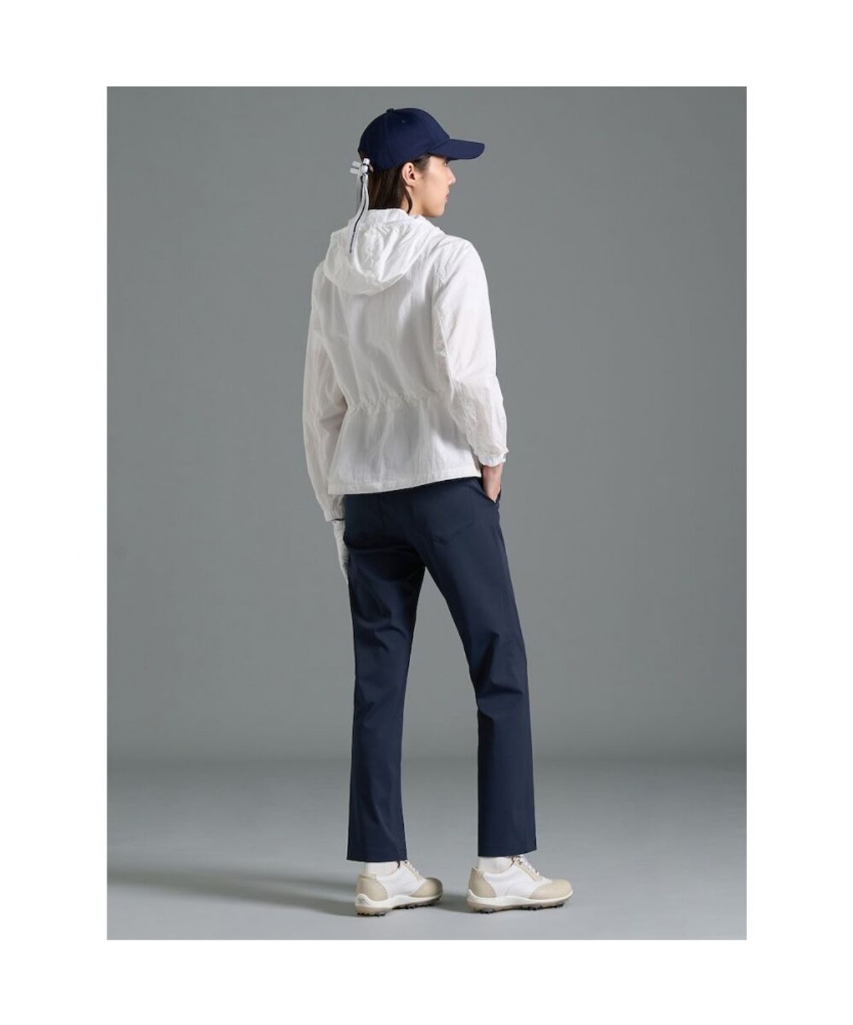 빈폴골프(BEANPOLE GOLF) 여성 해리티지 스트레이트 팬츠 - 네이비