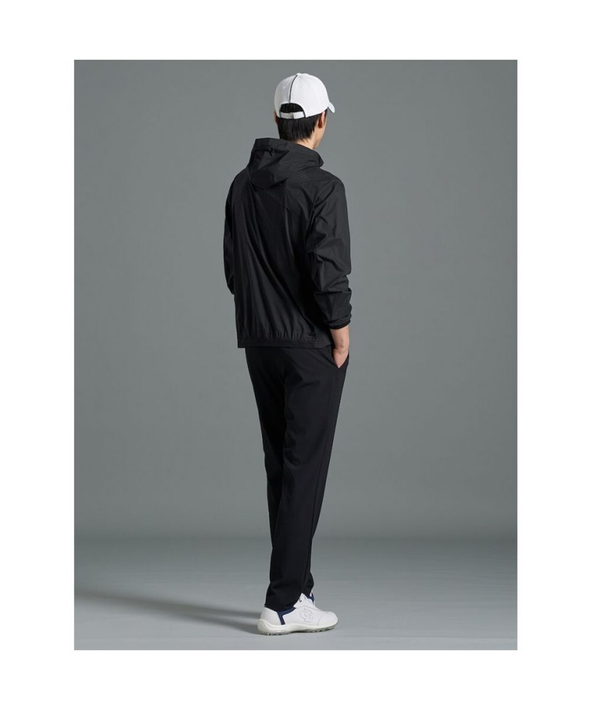 빈폴골프(BEANPOLE GOLF) [B_under] 남성 퍼포먼스 후디 점퍼 - 블랙