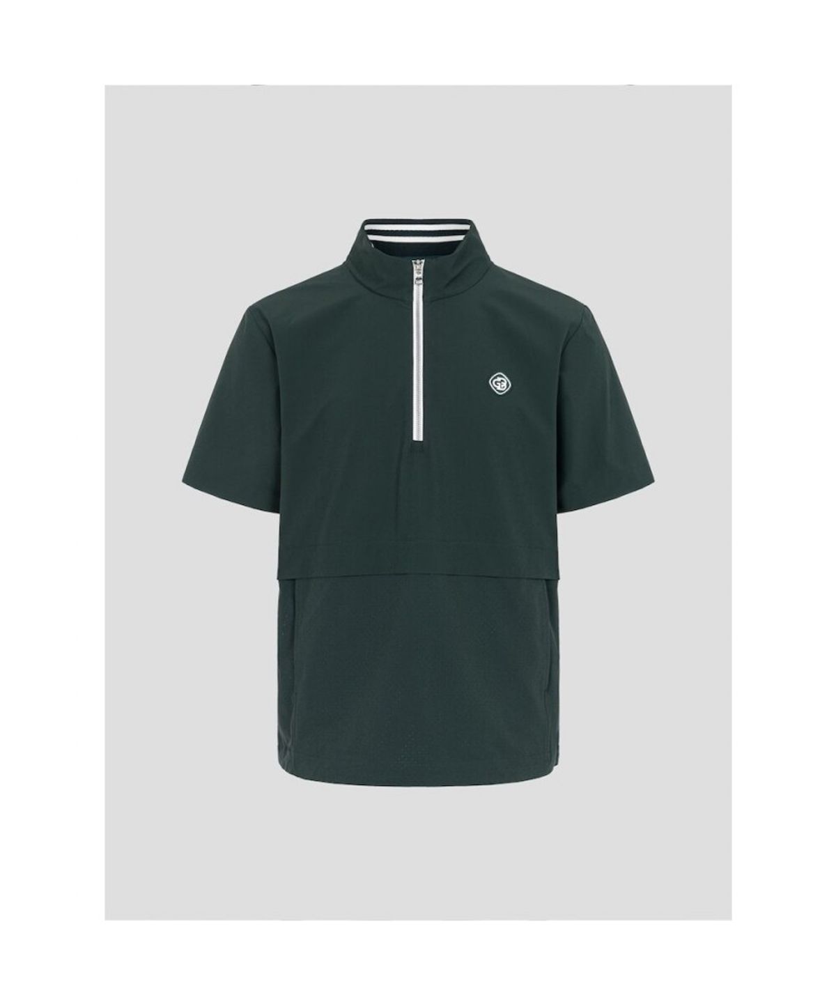 빈폴골프(BEANPOLE GOLF) [B_under] 남성 타공 반소매 아노락 - 그린
