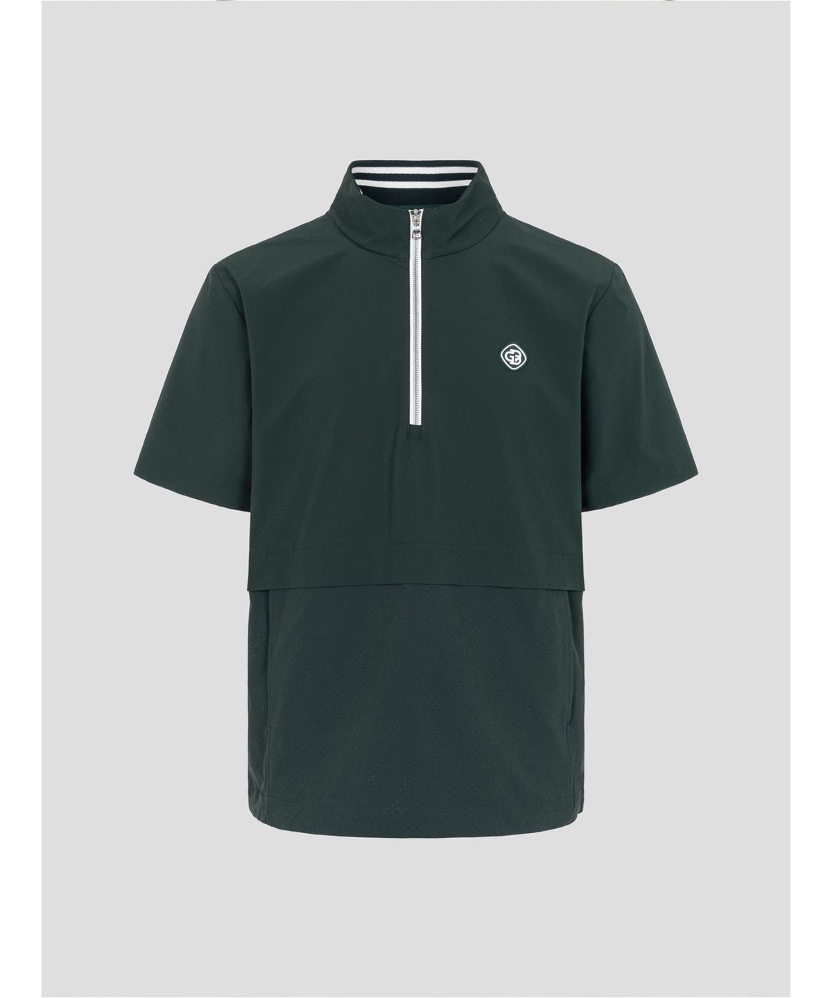 빈폴골프(BEANPOLE GOLF) [B_under] 남성 타공 반소매 아노락 - 그린