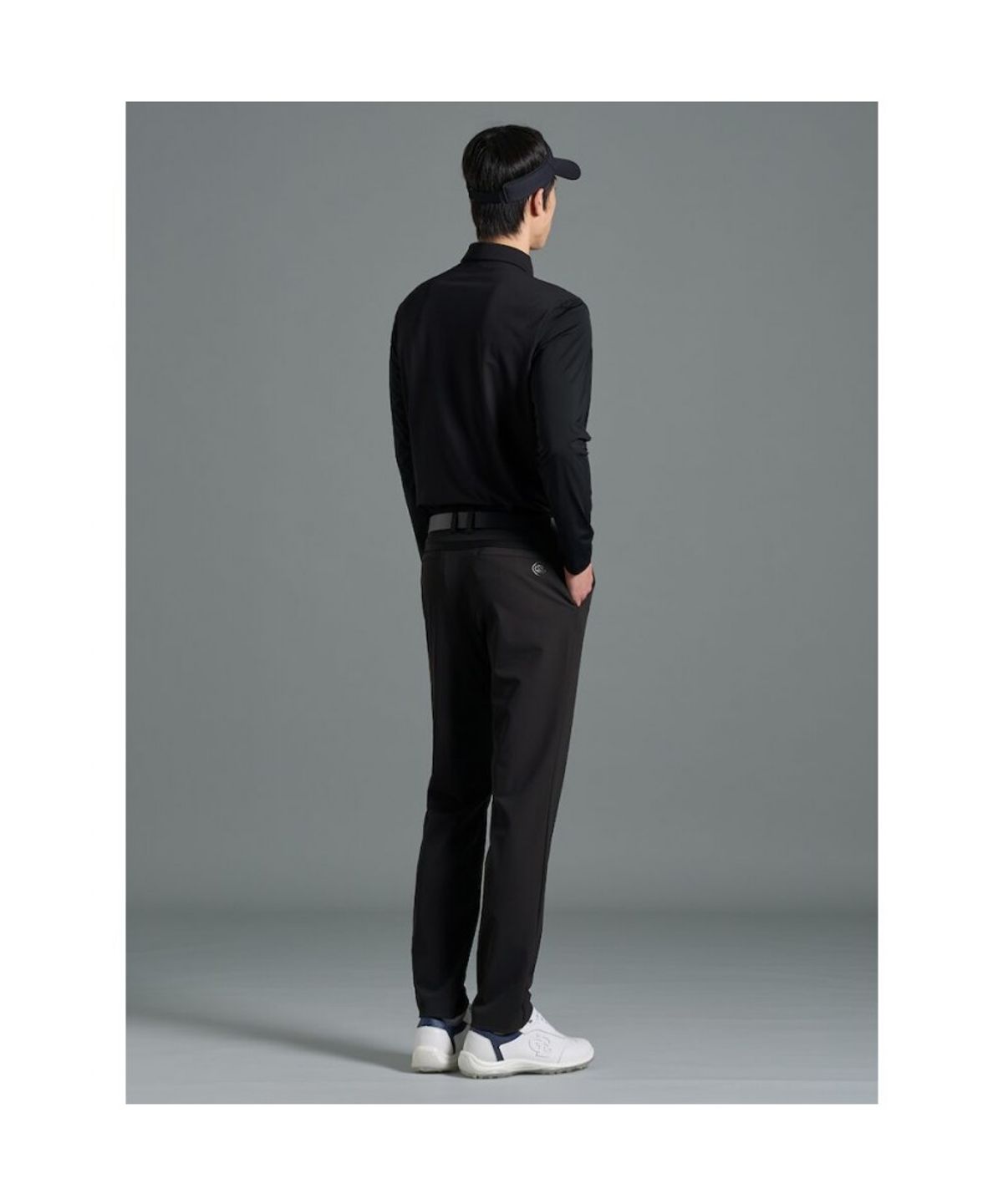 빈폴골프(BEANPOLE GOLF) [B_under] 남성 냉감 칼라 티셔츠 - 블랙