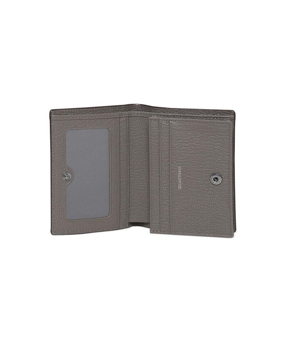 베노베로(BENOVERO) 고트 엠보 명함 중지갑 브라운_BMG1ACP1236W1