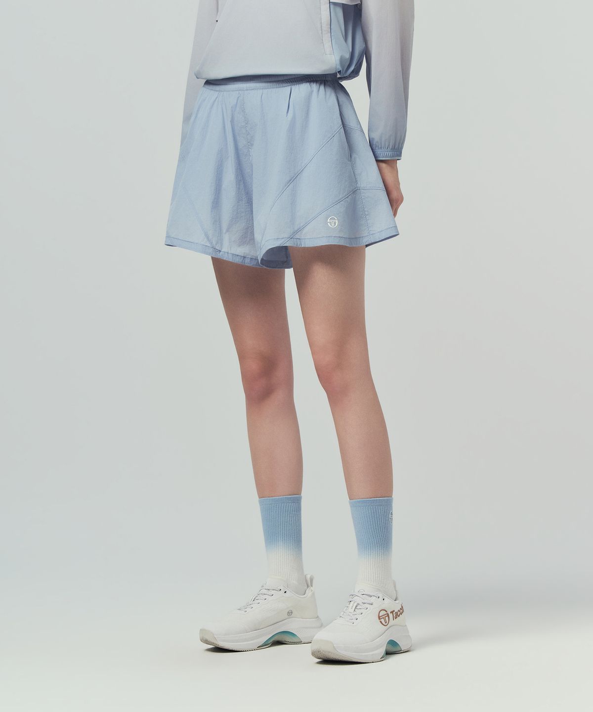 세르지오 타키니(SERGIO TACCHINI) W 쿠쉬라이트 경량 스커티 쇼츠 (L.Indigo)