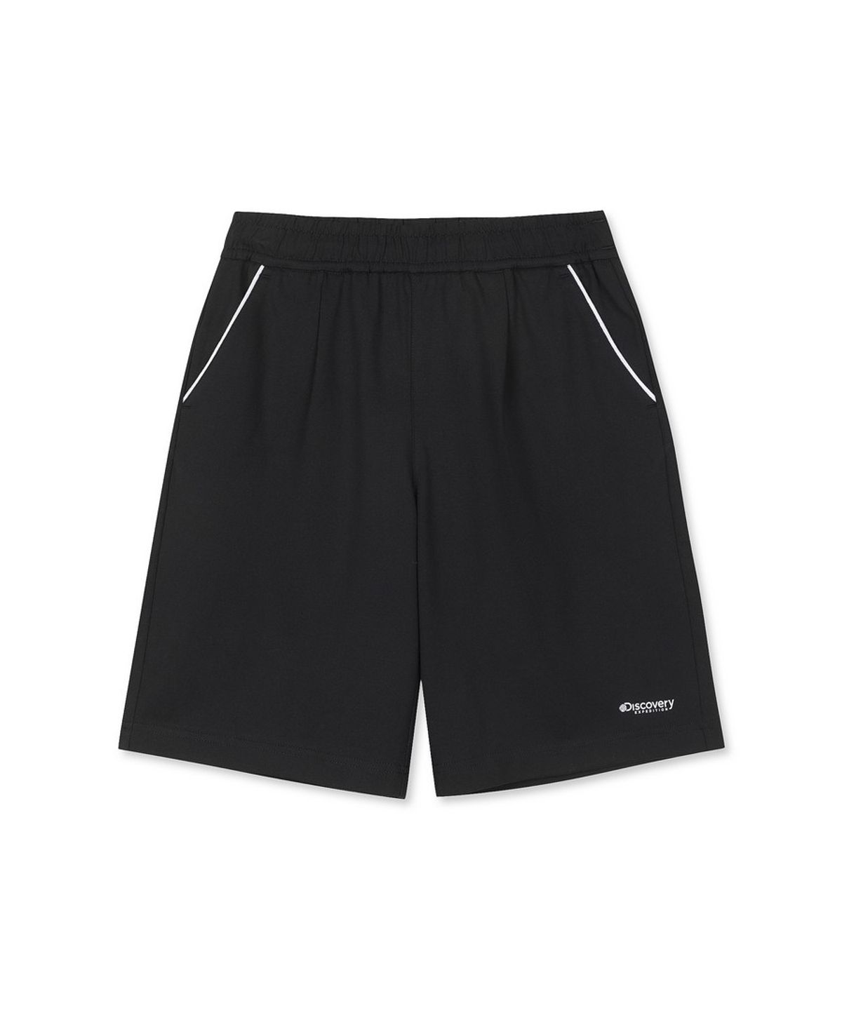 디스커버리 키즈(DISCOVERY KIDS) 키즈 카라 반팔티+팬츠 2SET (M/GREY)