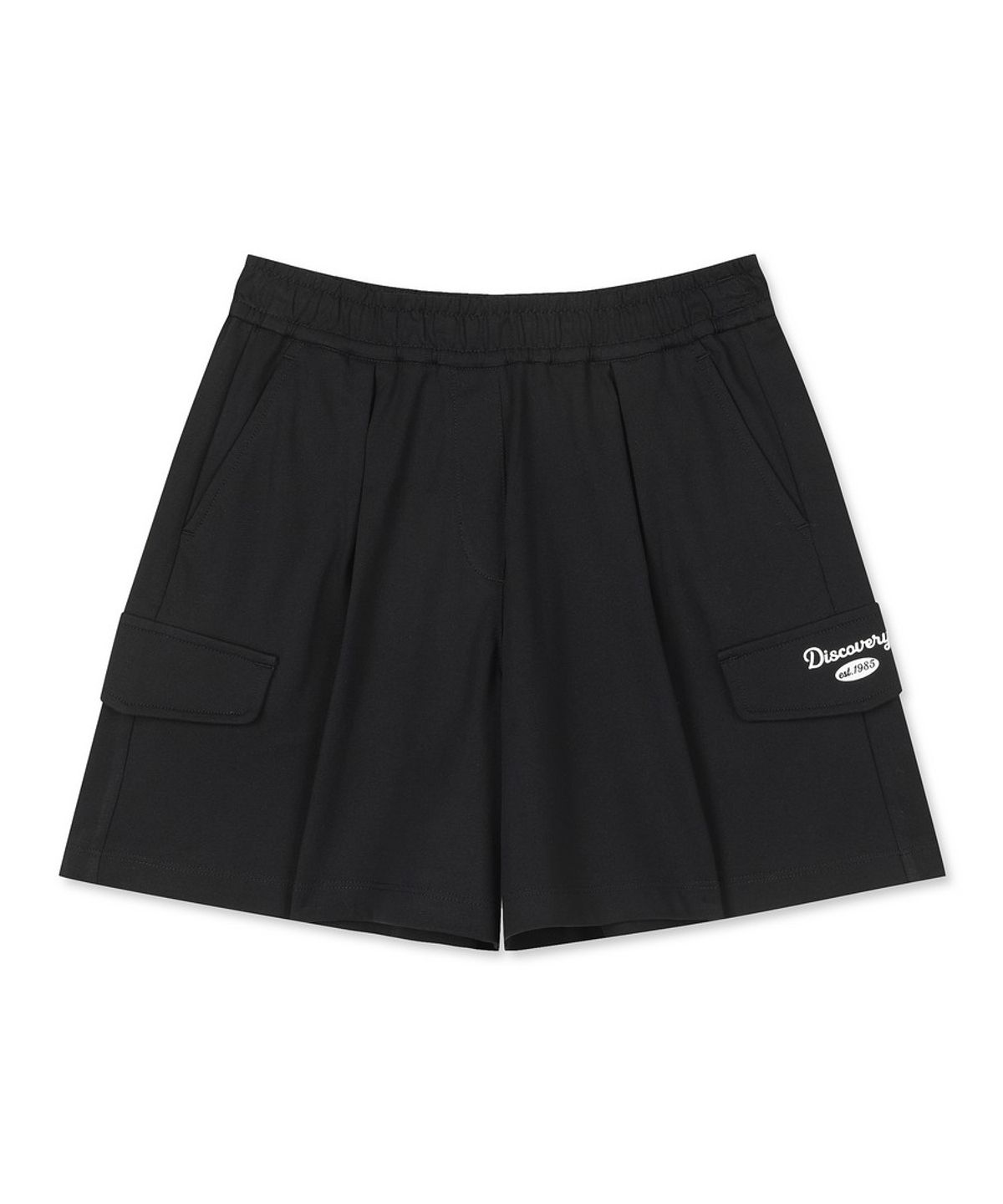 디스커버리 키즈(DISCOVERY KIDS) 여아 카라 반팔티+팬츠 2SET (WHITE)