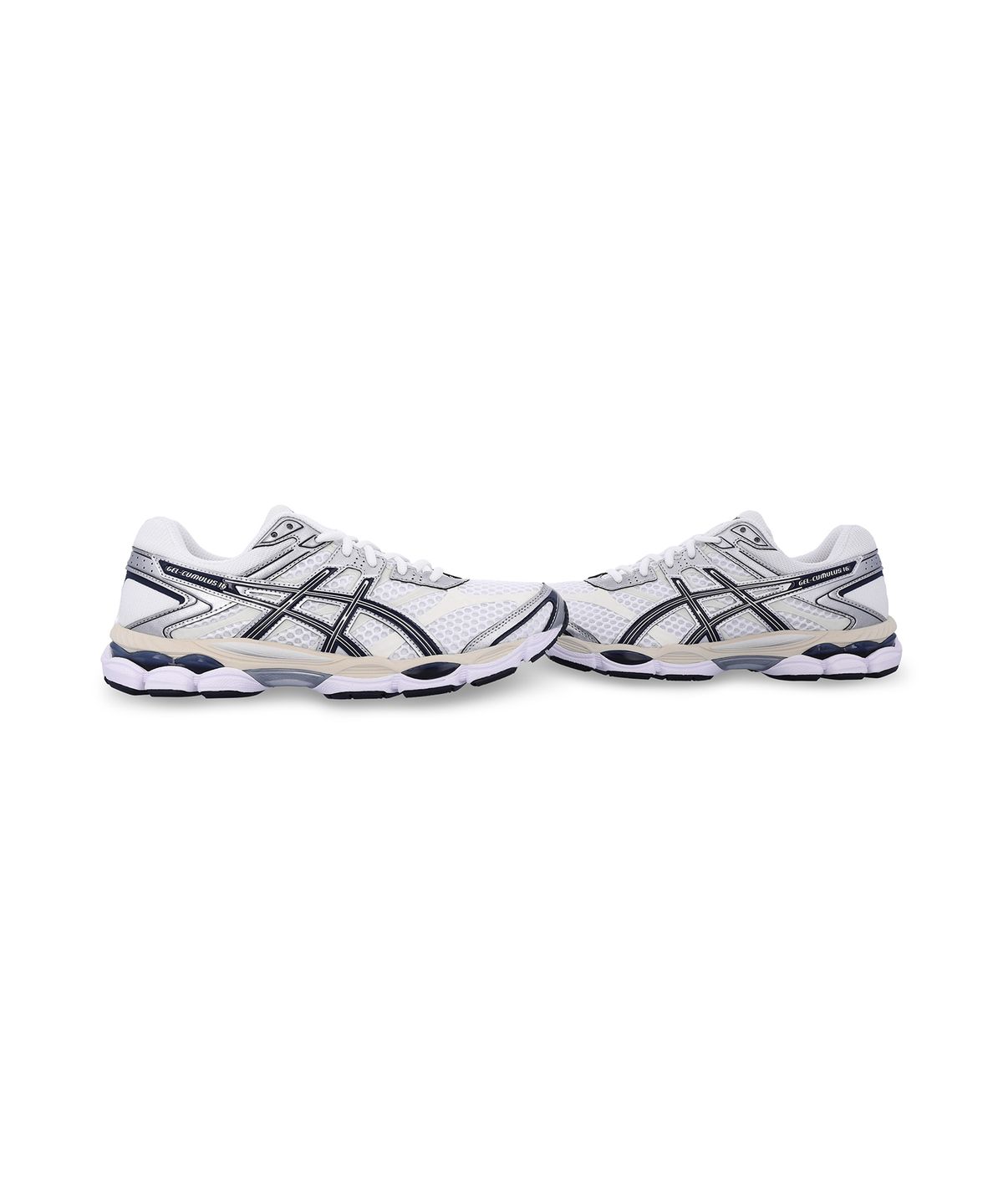 아식스(ASICS) 젤-큐뮬러스 16 - 화이트:미드나이트 / 1203A733-103