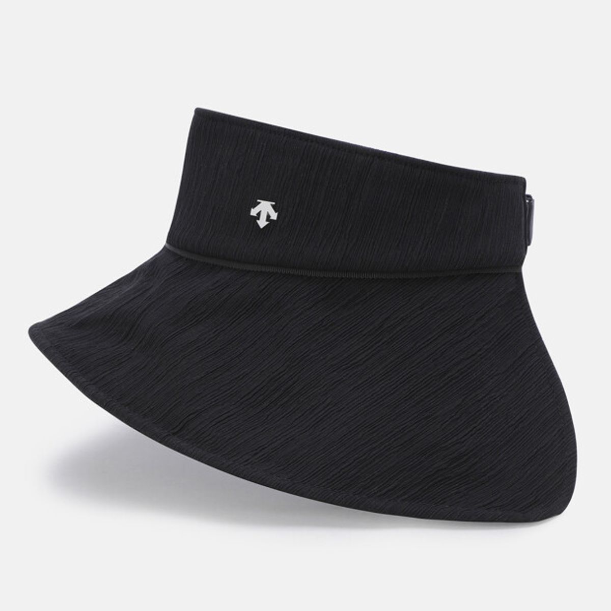 데상트(DESCENTE) 우먼스 버킷 선바이저 블랙 SR222UCP41