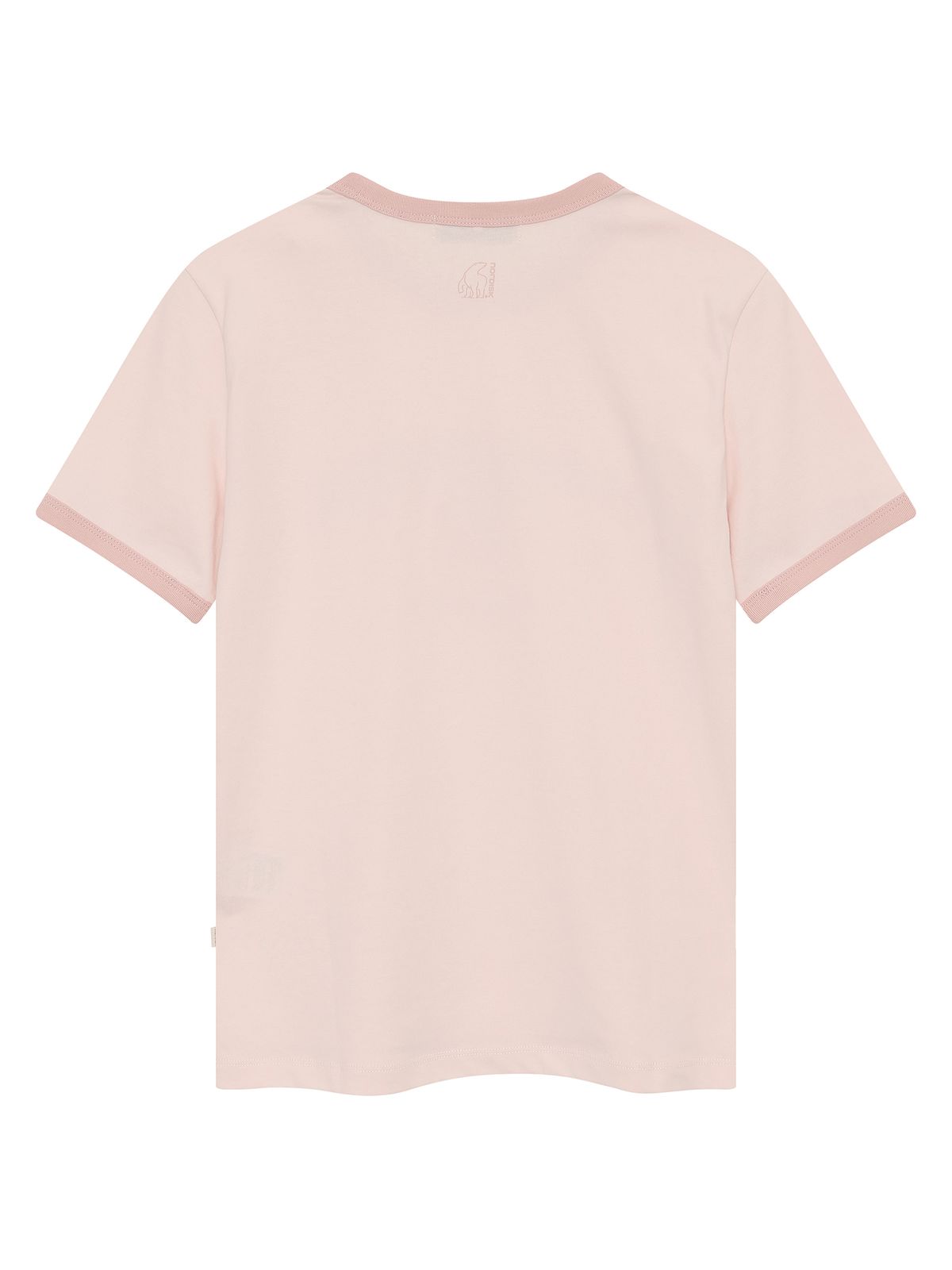 노르디스크(NORDISK) 레터링 링거 반팔 티셔츠 - W_Light Pink