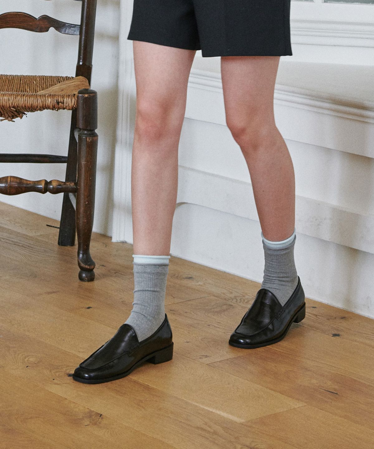에이티티(ATT) Classic Square-Toe Loafers (att1501)