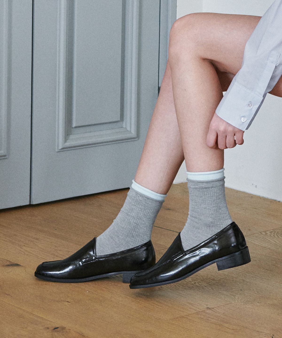 에이티티(ATT) Classic Square-Toe Loafers (att1501)