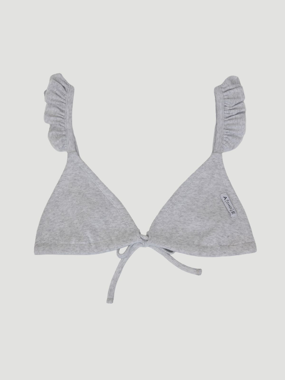 최에(CHOIAE) Move Bralette Bustier - Grey