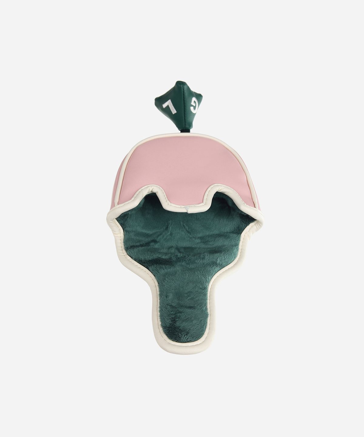 로이볼 골프(LOYBALLGOLF) Putter Cover Mallet - Pink Green