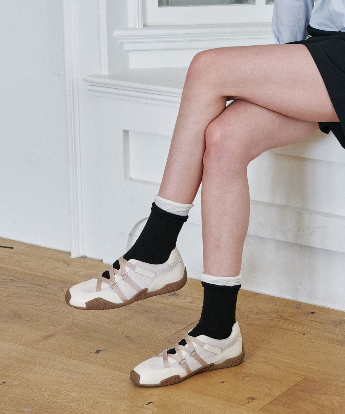 에이티티(ATT) Active Cross Strap Sneakers (att6028)