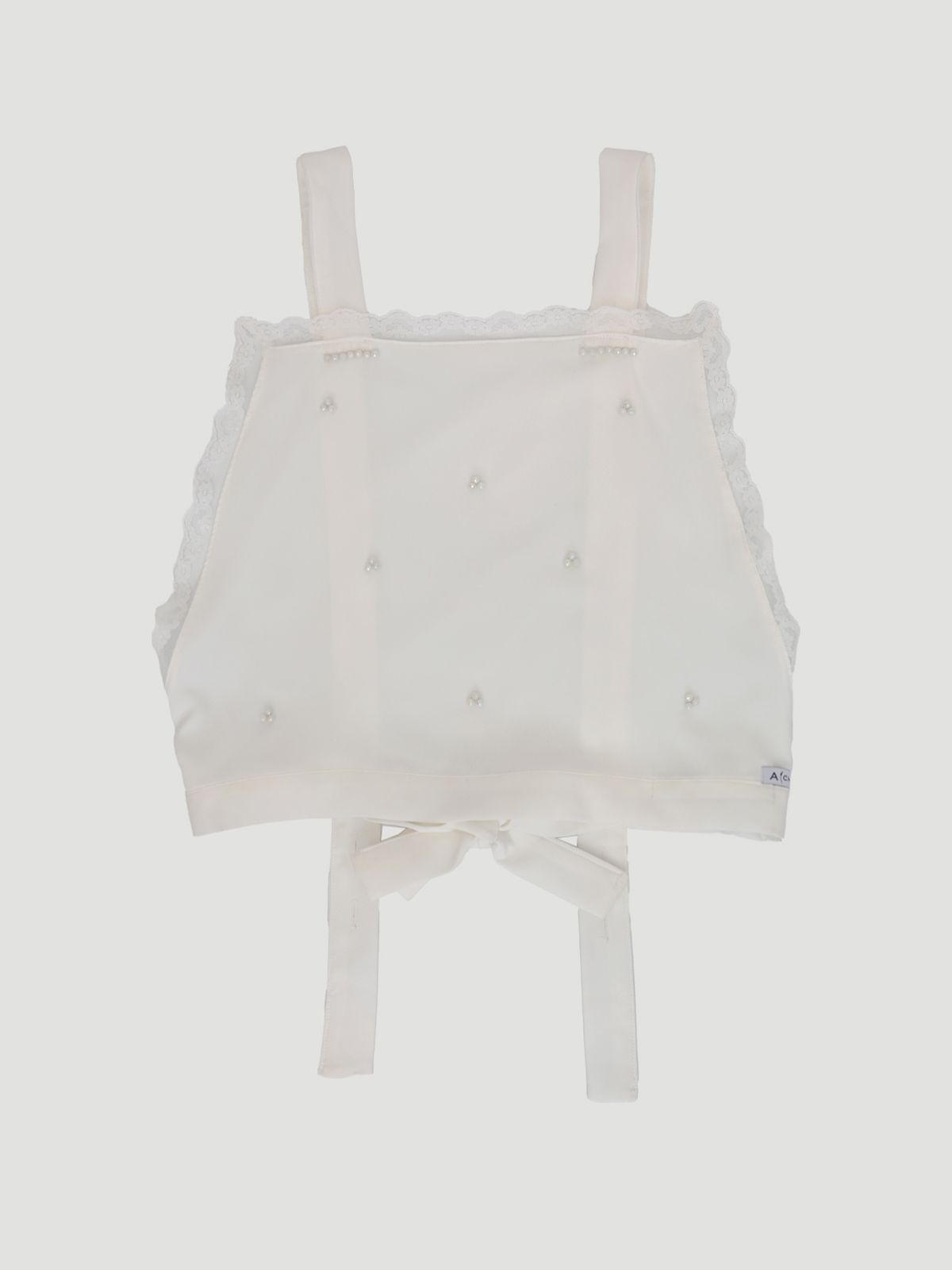 최에(CHOIAE) Aurora Apron Bustier - Ivory