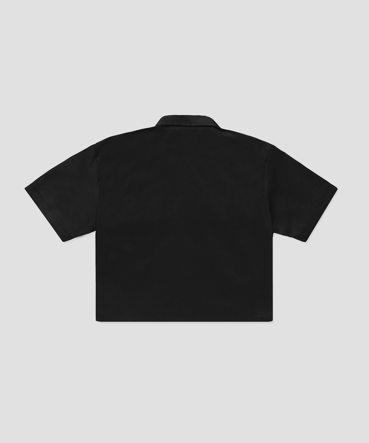 디키즈(DICKIES) 릴렉스드 크롭 워크 셔츠 Black