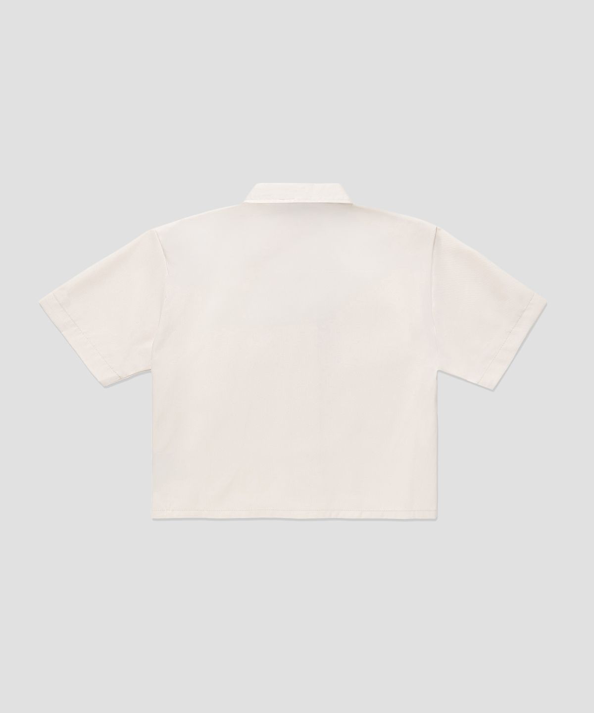 디키즈(DICKIES) 릴렉스드 크롭 워크 셔츠 Cream