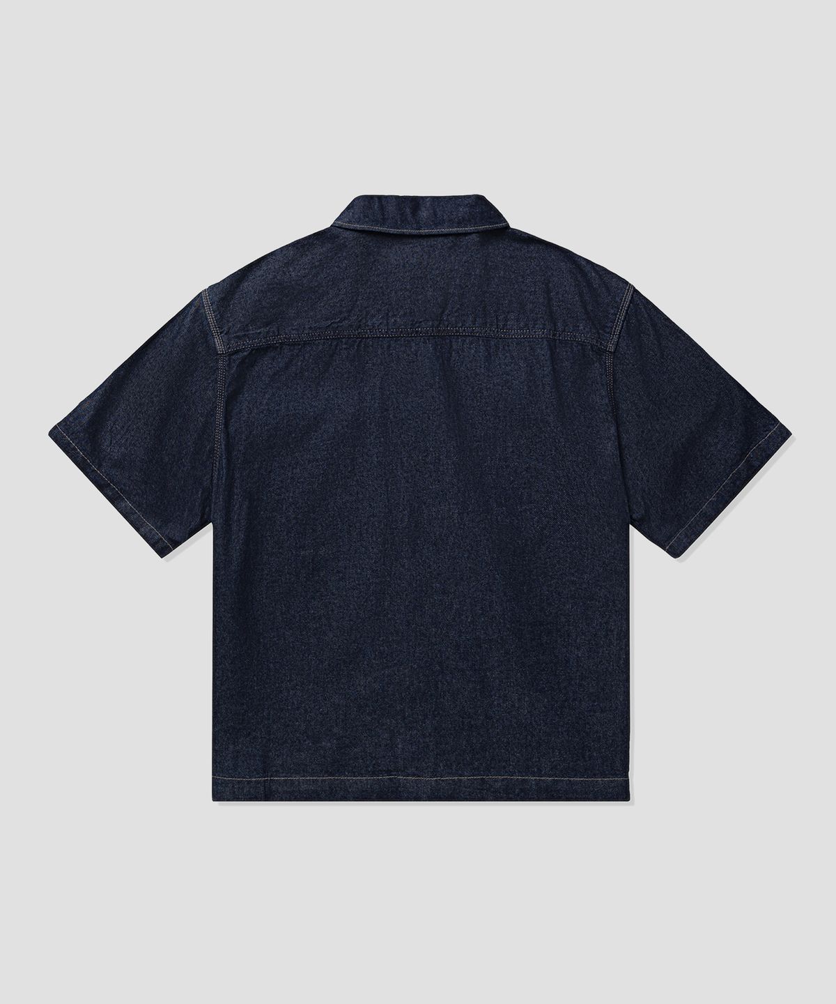 디키즈(DICKIES) 오버핏 포켓 데님 셔츠 Rinsed