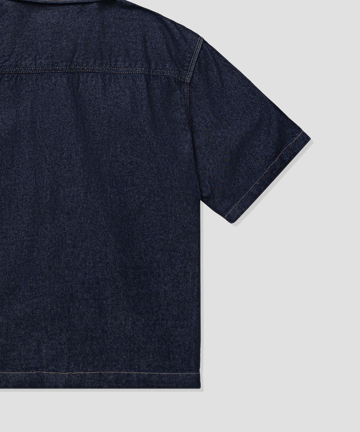 디키즈(DICKIES) 오버핏 포켓 데님 셔츠 Rinsed