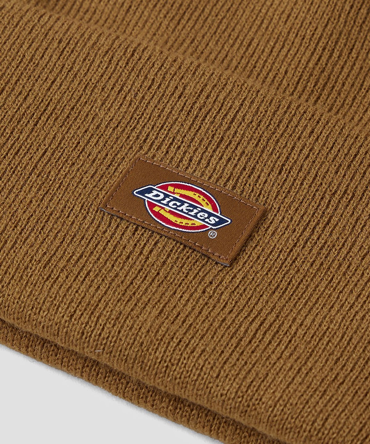 디키즈(DICKIES) 플래그 톨 커프 비니 Brown