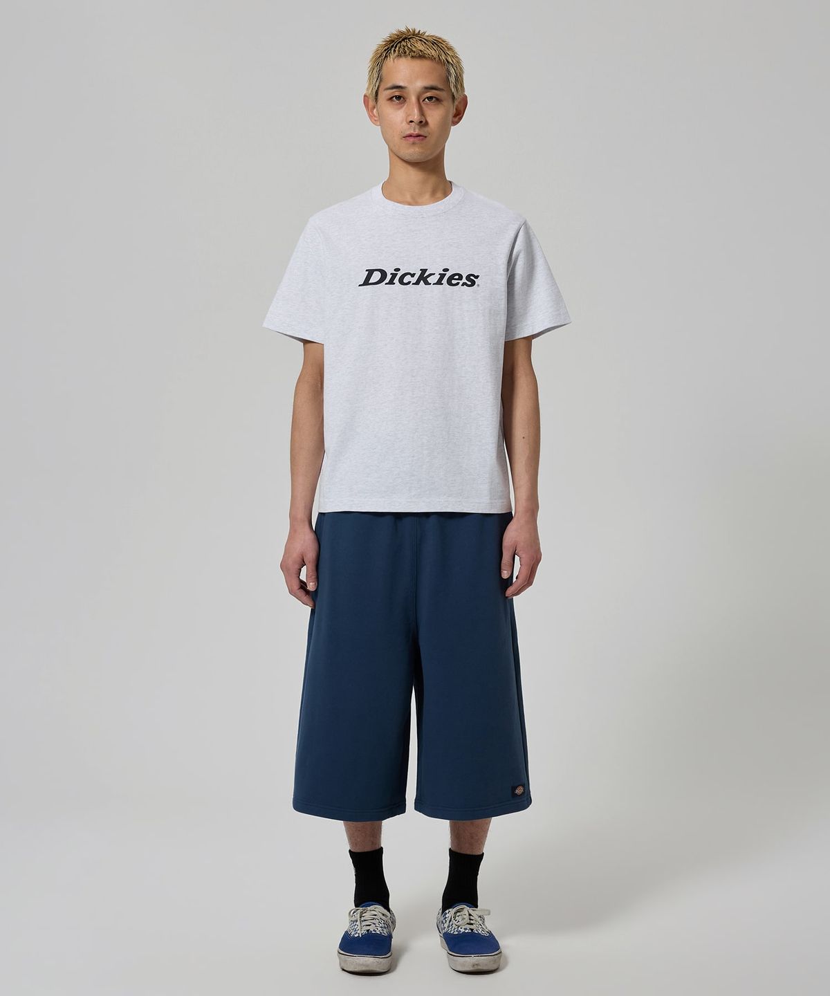디키즈(DICKIES) 베이직 스웨트 쇼츠 Navy
