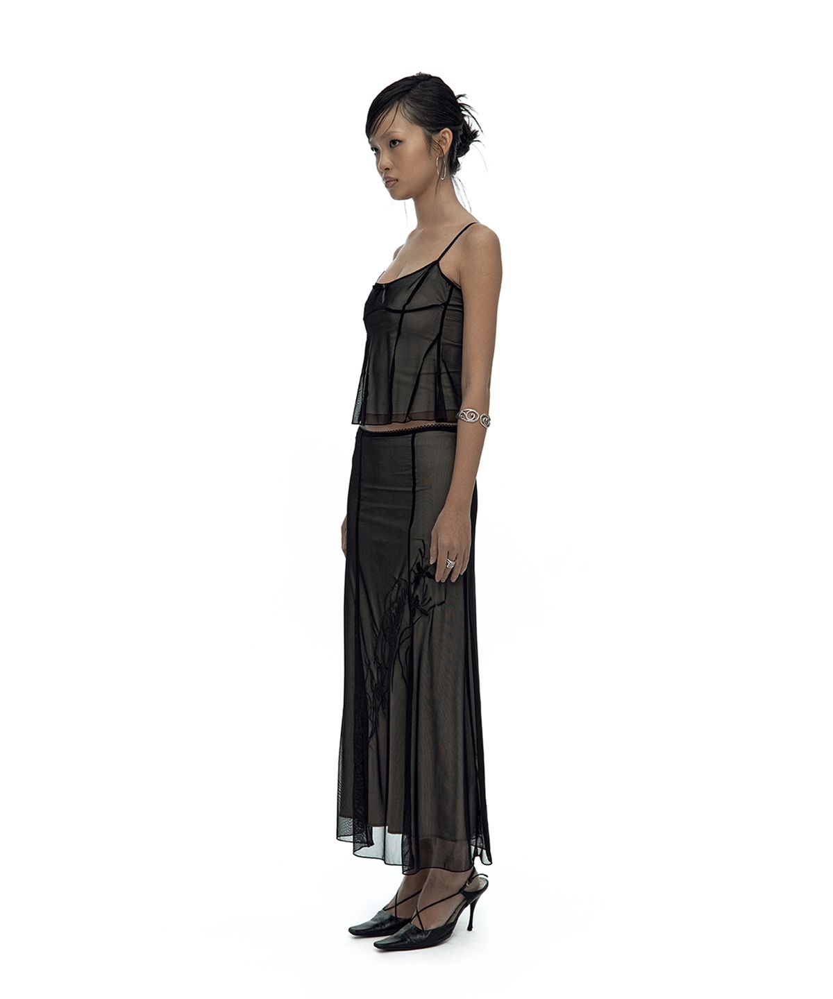 카시코(KASHIKO) Shanghai Sheer Top