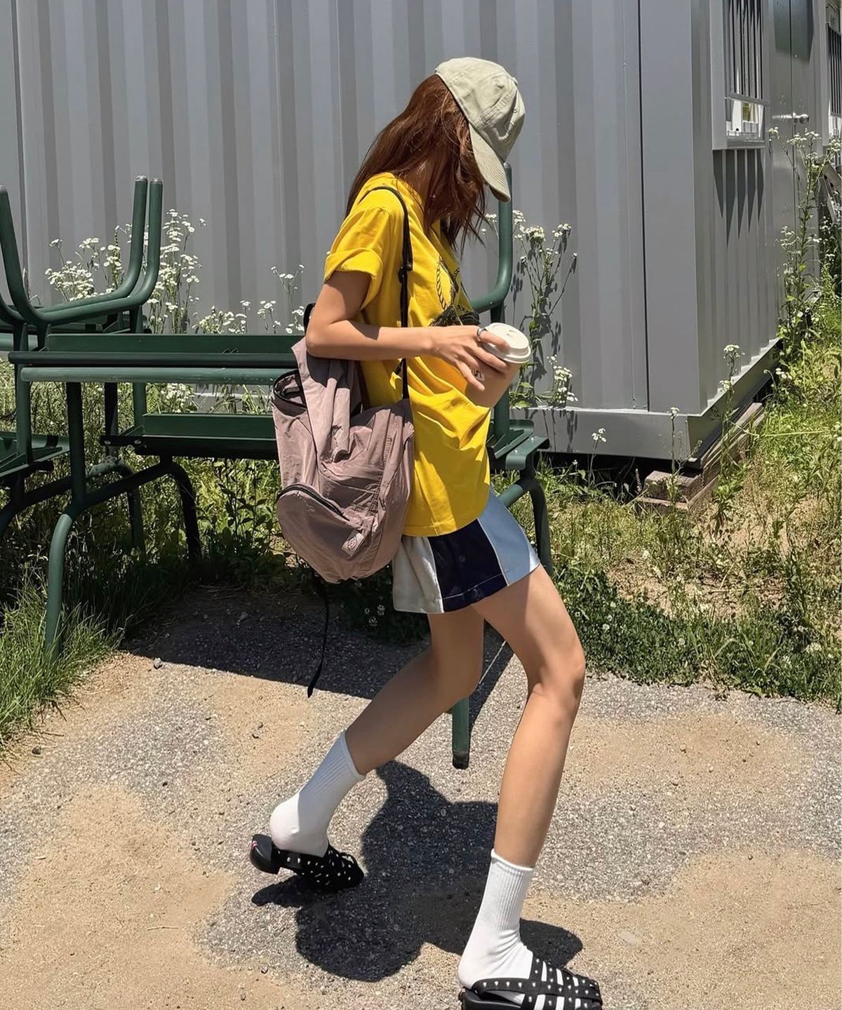 디키즈(DICKIES) 나일론 포켓 패커블 백팩 Pink