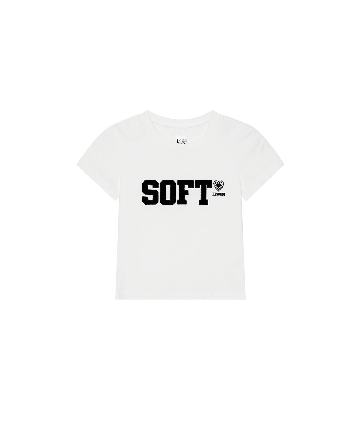 카시코(KASHIKO) SOFT Raglan Tee White