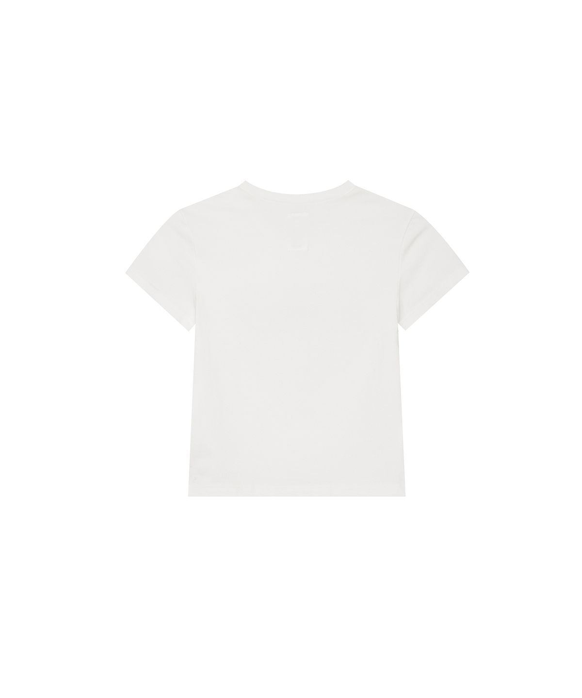 카시코(KASHIKO) Embossed Baby Tee White