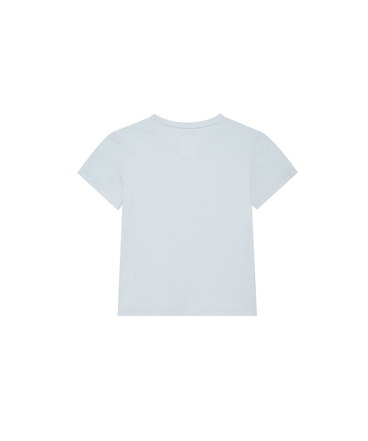 카시코(KASHIKO) Embossed Baby Tee Skyblue