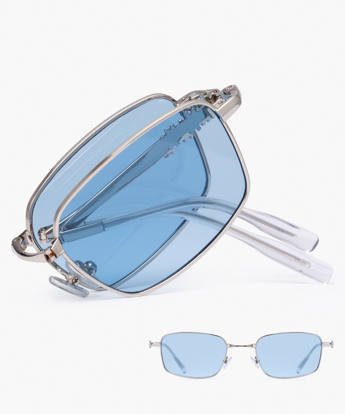 리끌로우(RECLOW) RC 스테인리스 AMON F 폴더 선글라스 BLUE