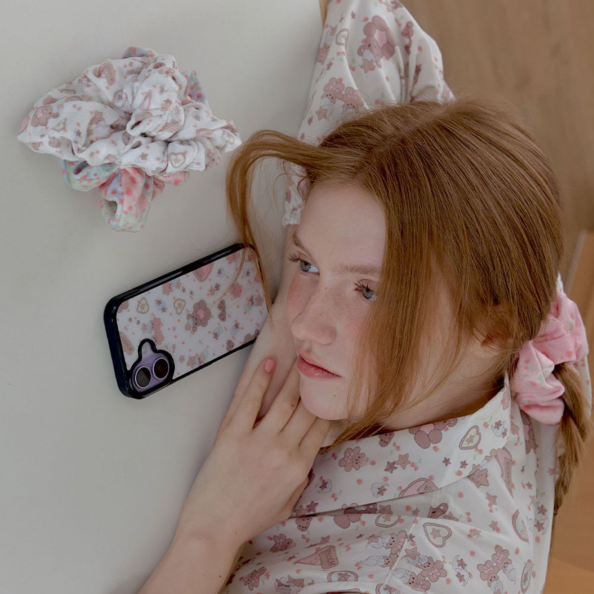 뮤즈무드(MUSEMOOD) HOME DIARY Scrunchie (스크런치)