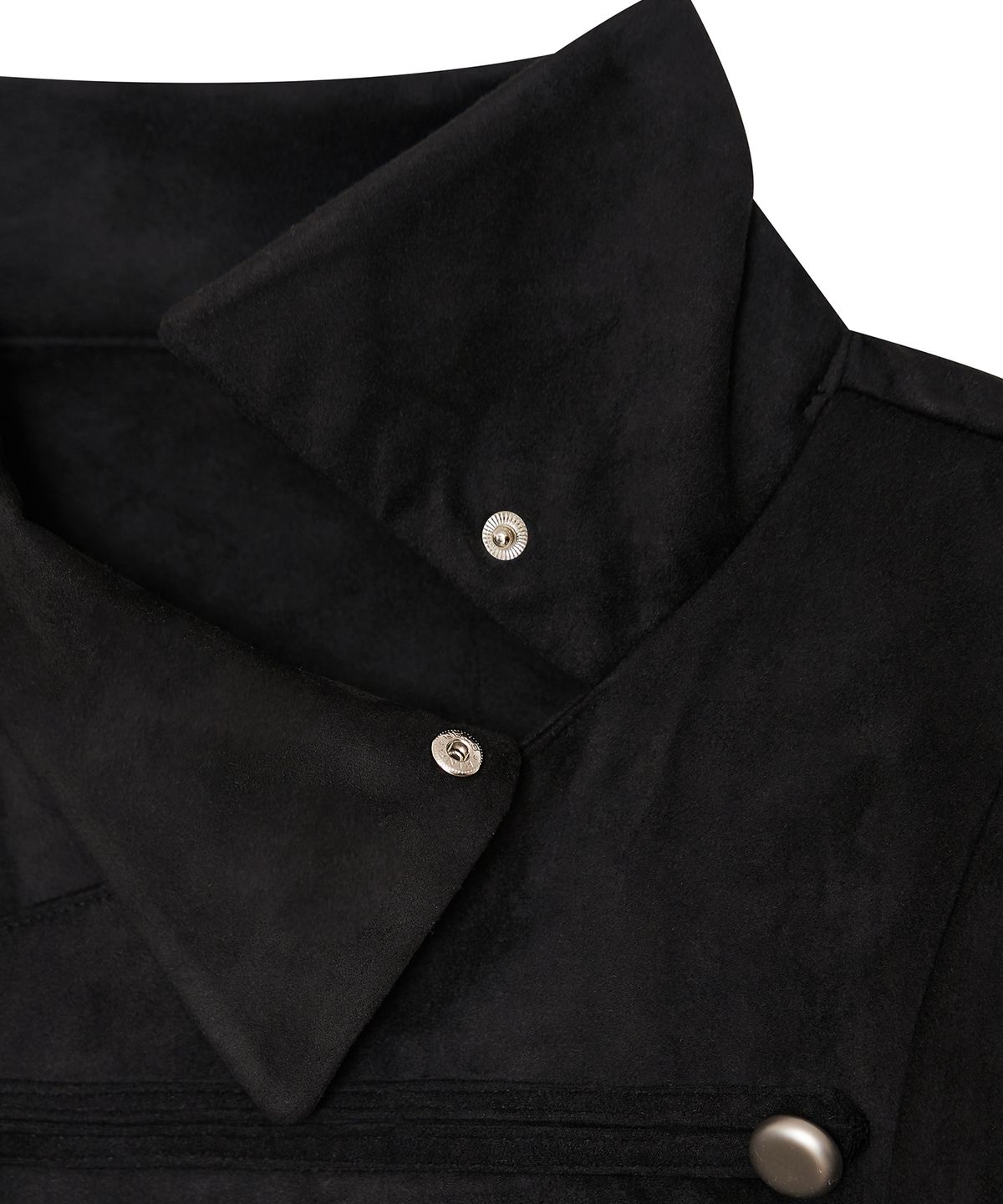 카시코(KASHIKO) Asymmetric Zip Napoleon Jacket Black
