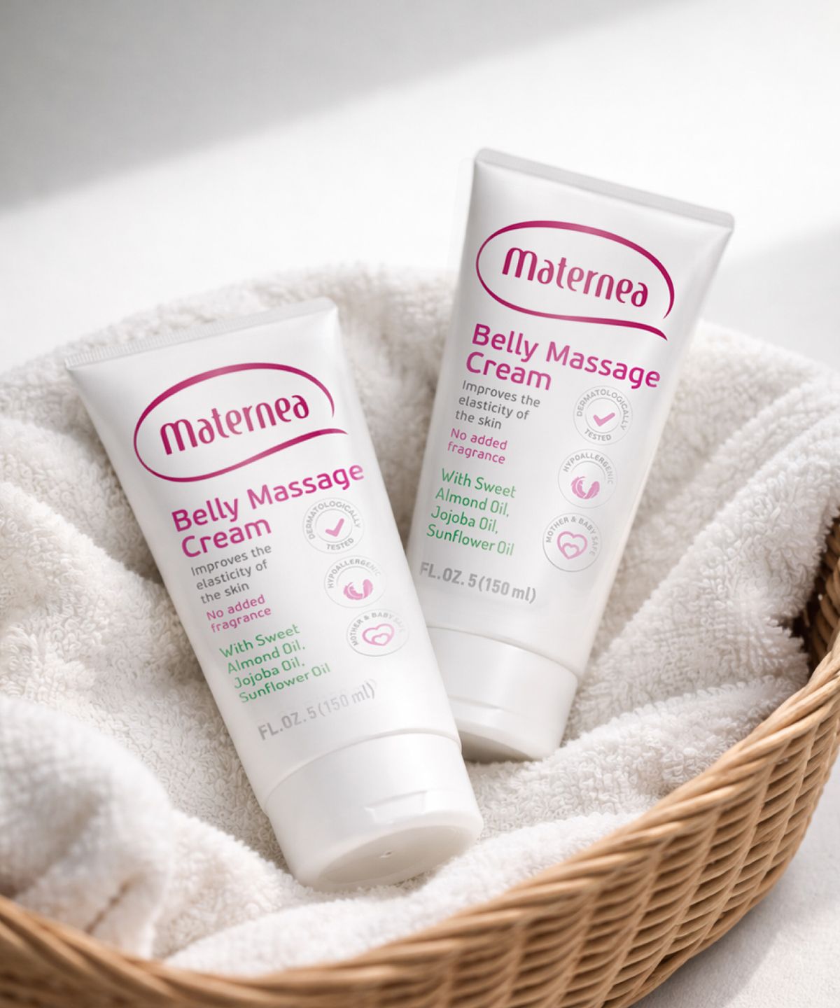 마더니아(MATERMEA) 벨리 복부 바디 임산부 마사지 크림 150ml 2개입
