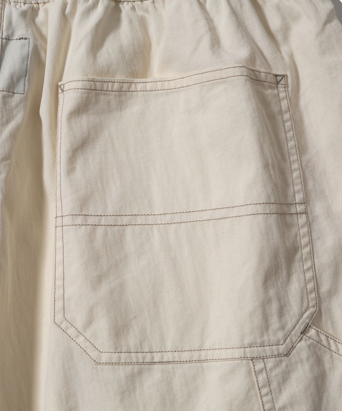 모이프(MOIF) [SS26] CROPPED WORK PANTS / ECRU
