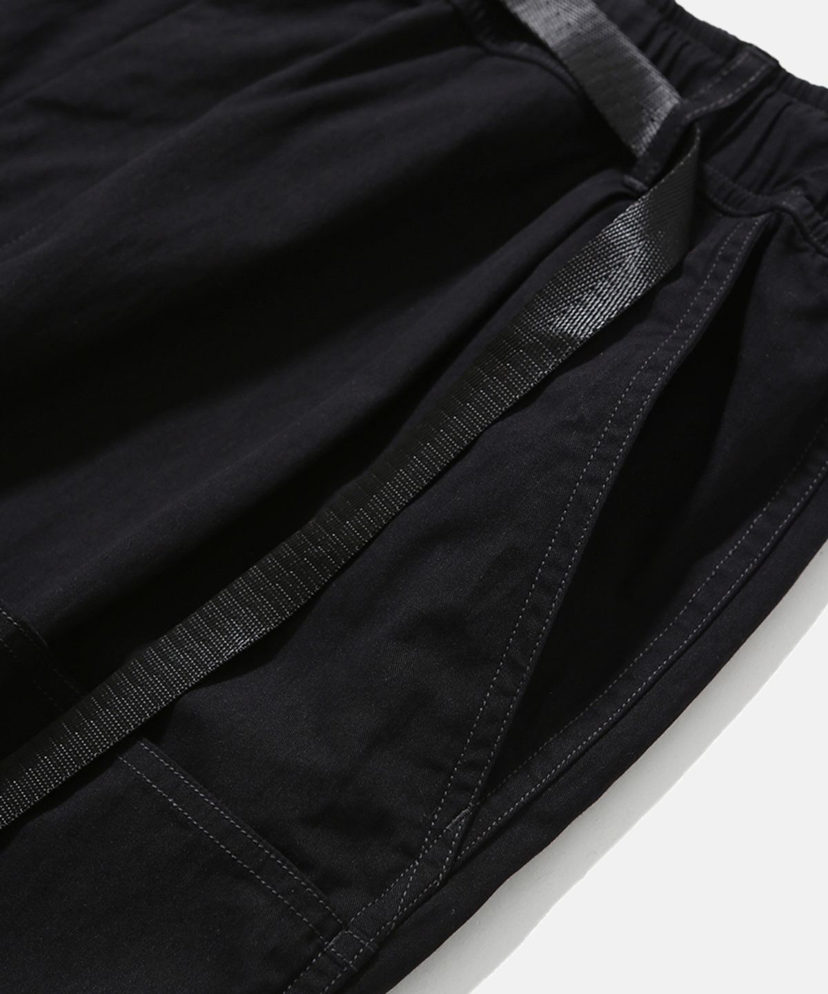 모이프(MOIF) [SS26] CROPPED WORK PANTS / BLACK
