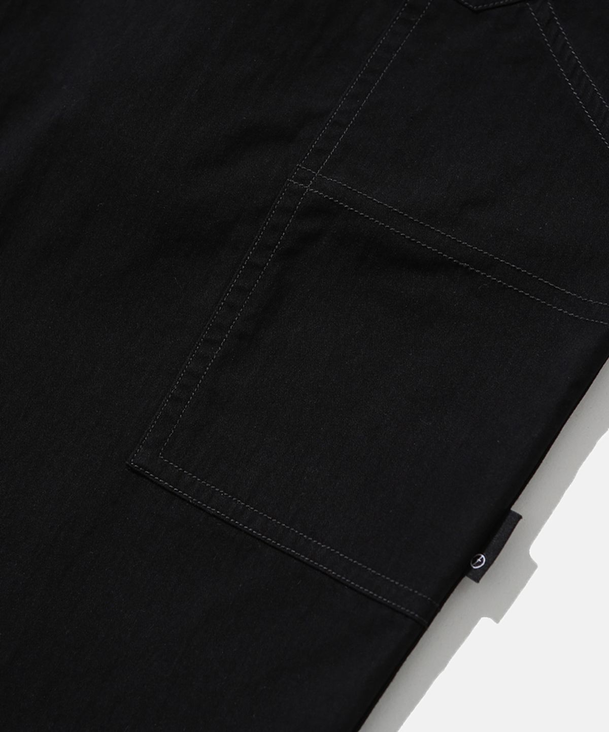 모이프(MOIF) [SS26] CROPPED WORK PANTS / BLACK