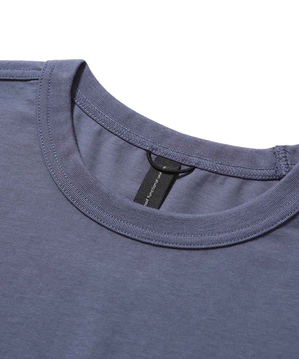 모이프(MOIF) [SS26] LAYERED VENT L/S TEE / AIR FORCE BLUE