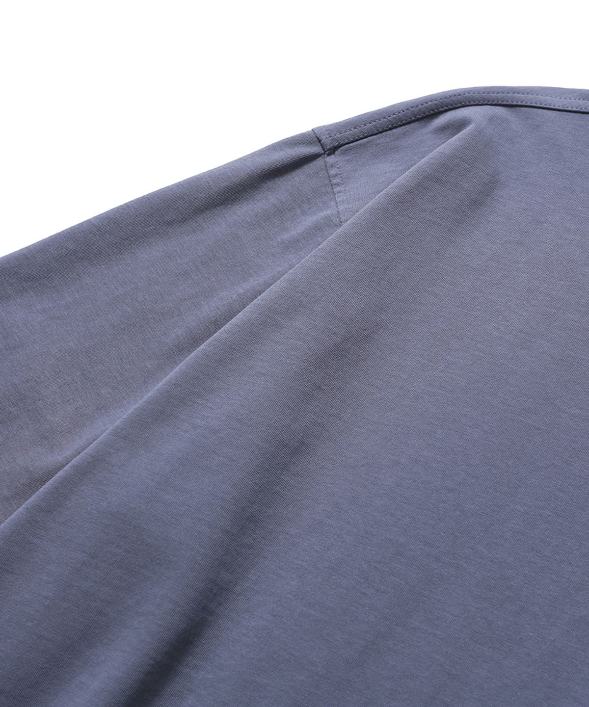 모이프(MOIF) [SS26] LAYERED VENT L/S TEE / AIR FORCE BLUE