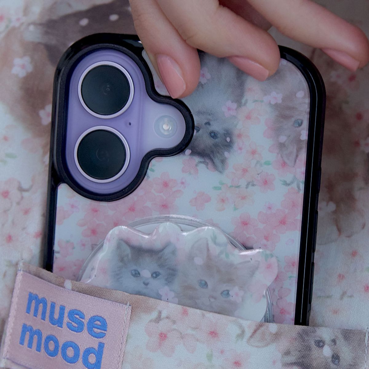 뮤즈무드(MUSEMOOD) cherryblossom kitty tok (스마트톡)