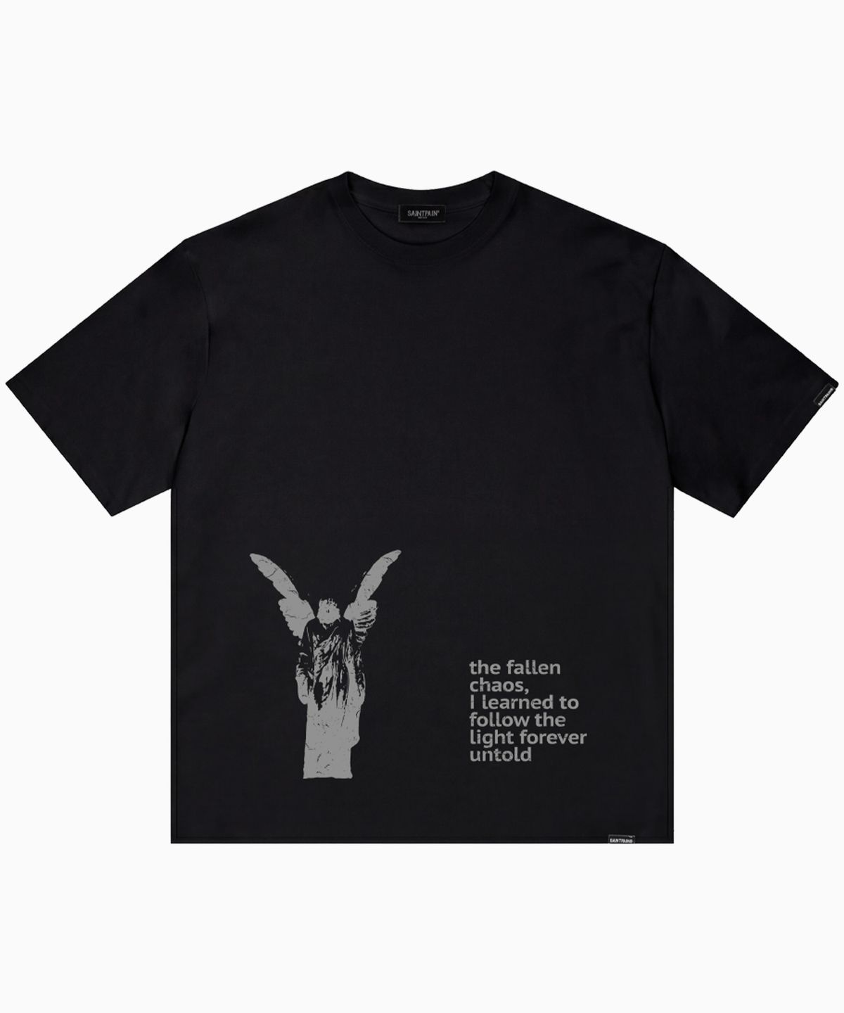 세인트페인(SAINTPAIN) SP 파라노이드 반팔티 블랙
