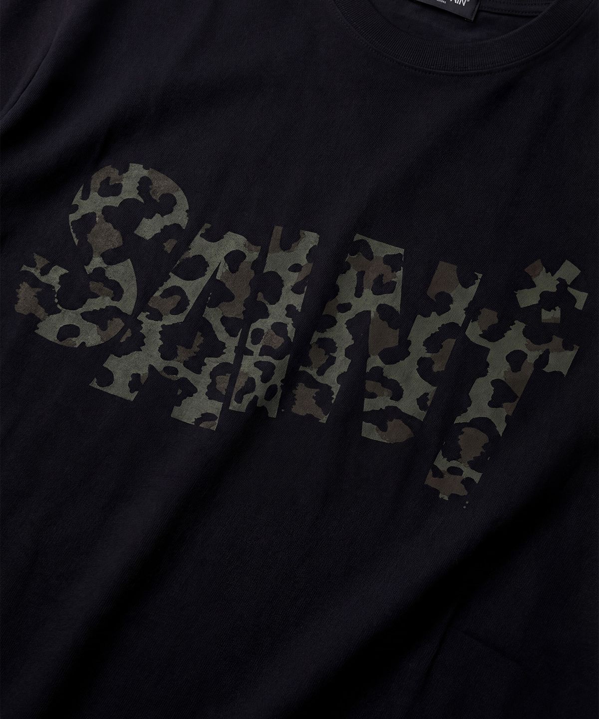 세인트페인(SAINTPAIN) SP 세인트 패턴 반팔티 블랙