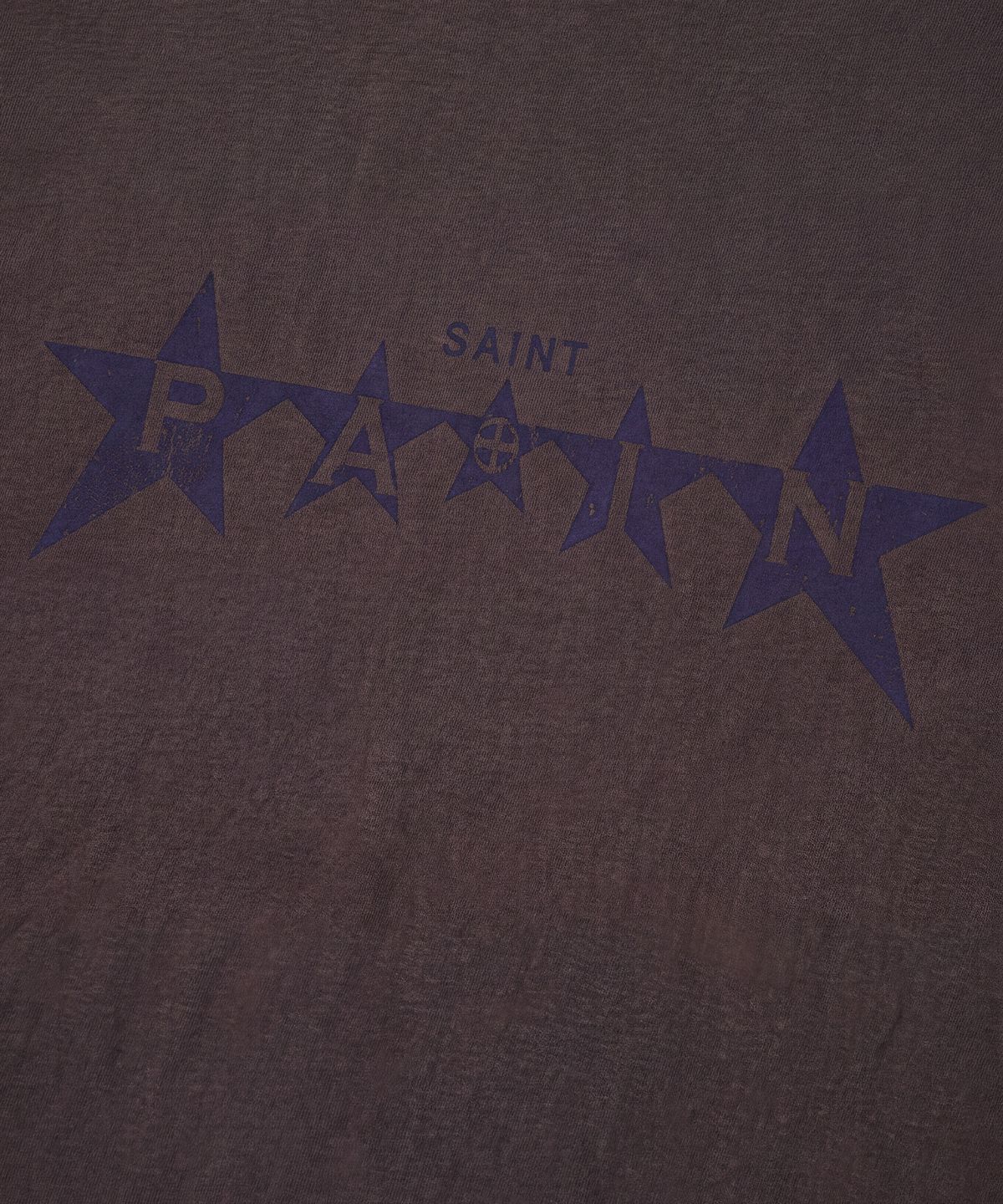 세인트페인(SAINTPAIN) SP 세인트 스타 반팔티 브라운