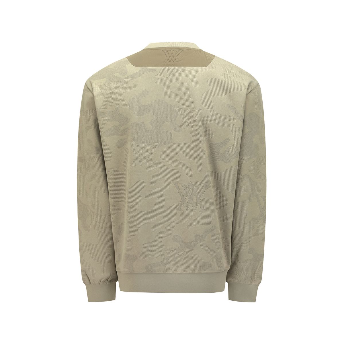 어뉴골프(ANEW GOLF) MEN CAMO JACQUARD SWEATSHIRT_BE