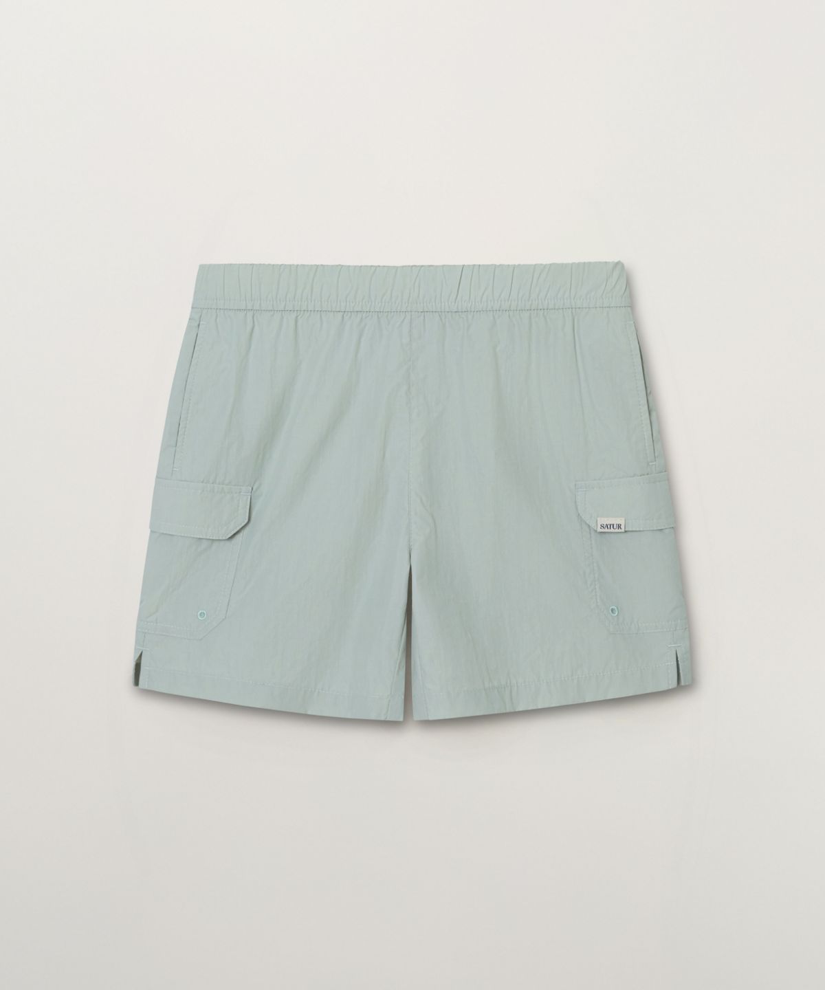 세터 키즈(SATUR KIDS) (K) 나일론 카고 쇼츠 그린