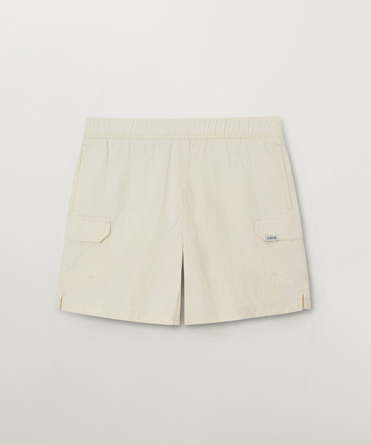 세터 키즈(SATUR KIDS) (K) 나일론 카고 쇼츠 크림