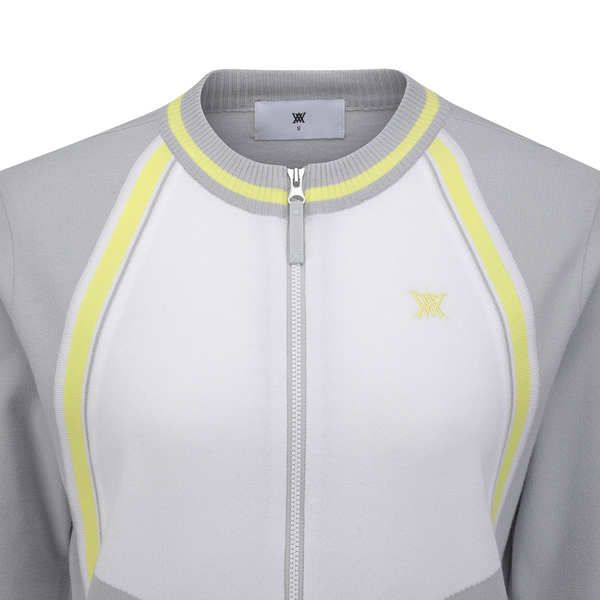 어뉴골프(ANEW GOLF) WOMEN ROUND KNIT CARDIGAN_LG