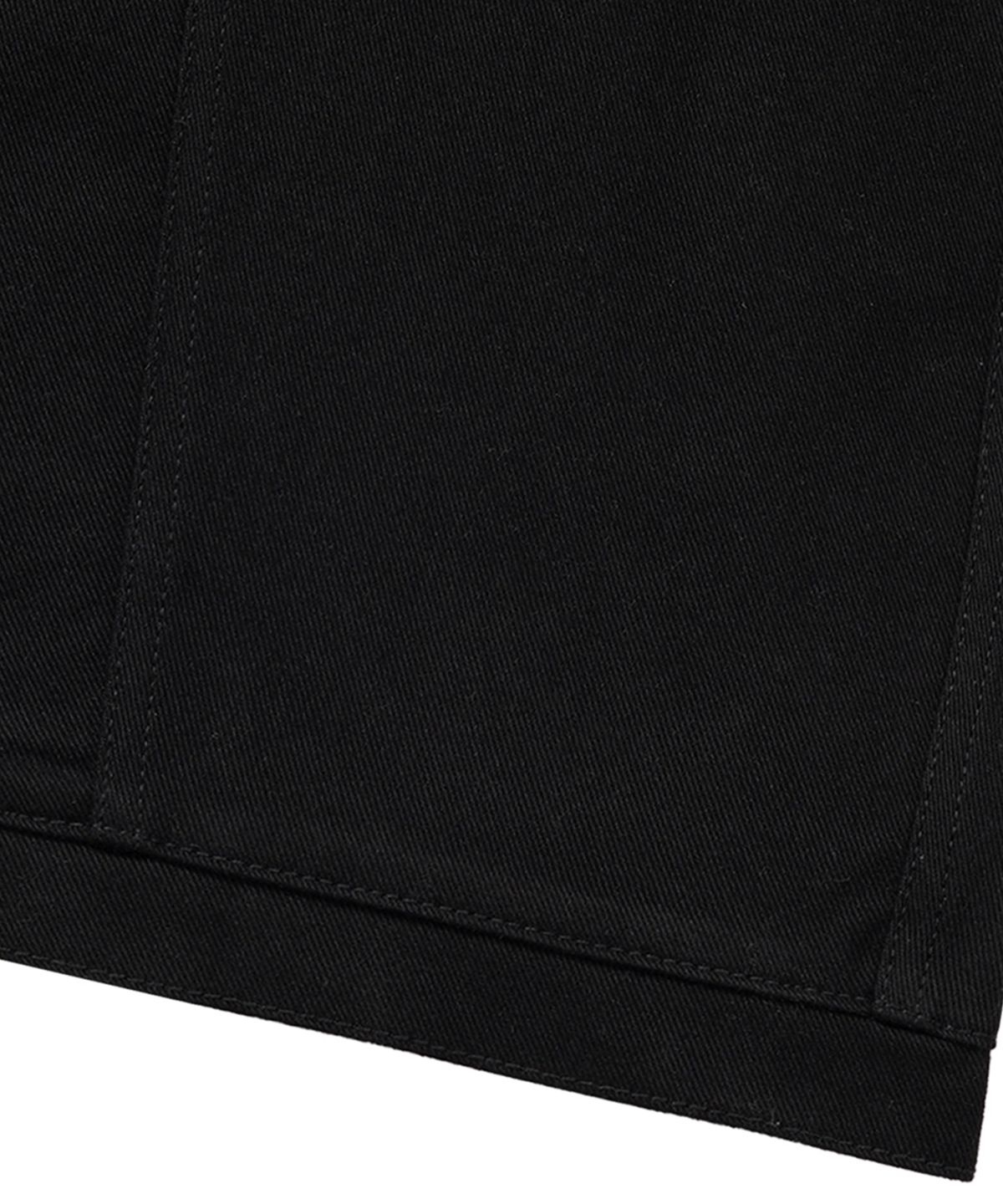 르렌느(LERENNE) Curved Cargo Pants - Black