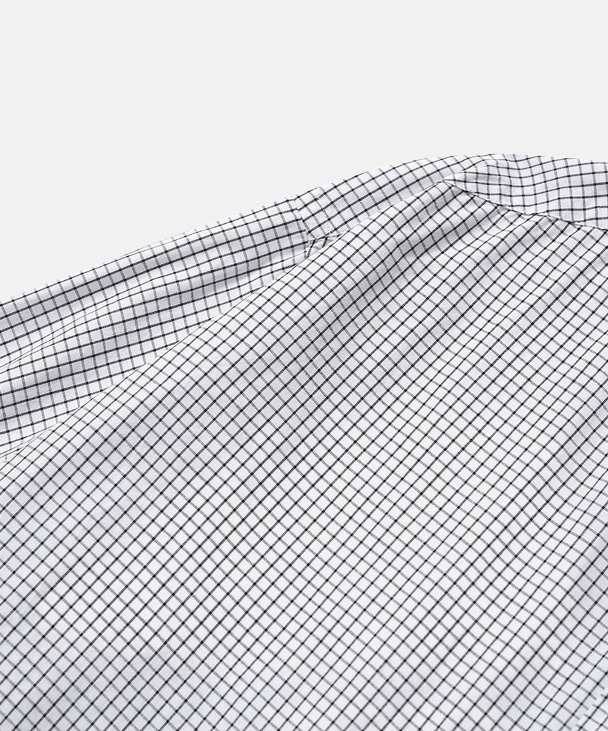 모이프(MOIF) [SS26] UNIFORM SHIRT / WHITE GRID