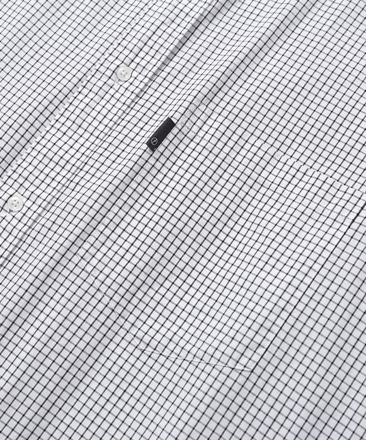 모이프(MOIF) [SS26] UNIFORM SHIRT / WHITE GRID